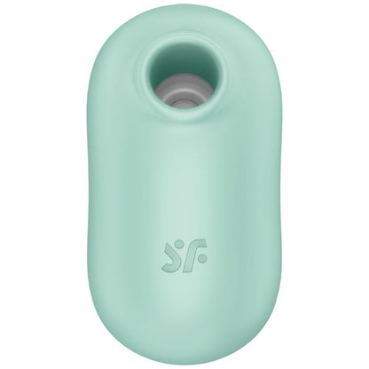 SATISFYER - PRO TO GO 2 DOPPELTER LUFTPULSSTIMULATOR & VIBRATOR VIOLETT / BEIGE / GRÜN - Sexotim