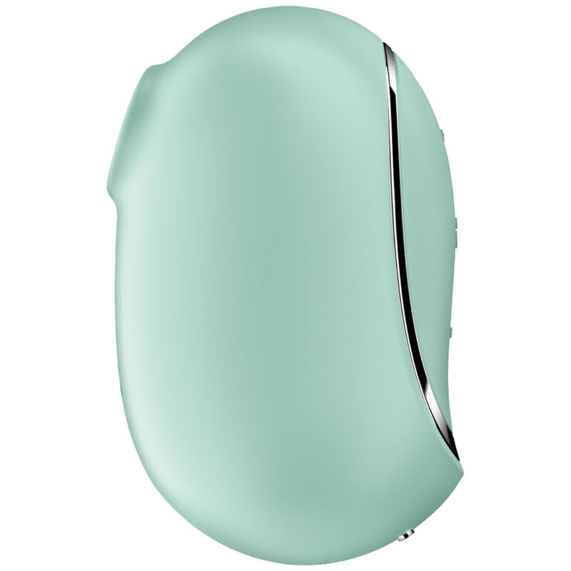 SATISFYER - PRO TO GO 2 DOPPELTER LUFTPULSSTIMULATOR & VIBRATOR VIOLETT / BEIGE / GRÜN - Sexotim