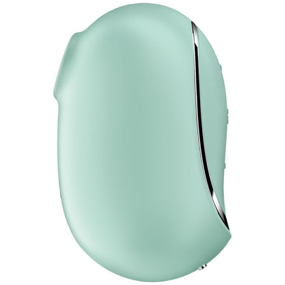 SATISFYER - PRO TO GO 2 DOPPELTER LUFTPULSSTIMULATOR & VIBRATOR VIOLETT / BEIGE / GRÜN - Sexotim
