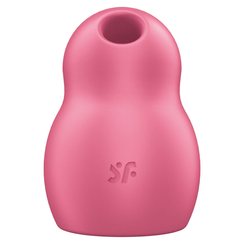 SATISFYER - PRO TO GO 1 DOPPELTER LUFTPULSSTIMULATOR & VIBRATOR ROT / BLAU / GRÜN - Sexotim