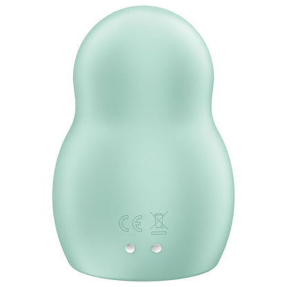 SATISFYER - PRO TO GO 1 DOPPELTER LUFTPULSSTIMULATOR & VIBRATOR ROT / BLAU / GRÜN - Sexotim