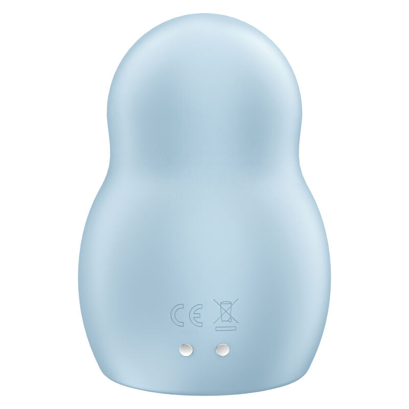 SATISFYER - PRO TO GO 1 DOPPELTER LUFTPULSSTIMULATOR & VIBRATOR ROT / BLAU / GRÜN - Sexotim