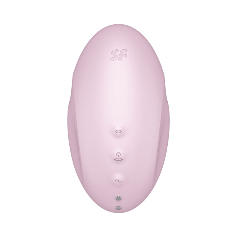 SATISFYER - VULVA LOVER 3 LUFTPULSSTIMULATOR & VIBRATOR ROSA / SCHWARZ - Sexotim