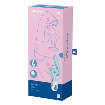 SATISFYER - TOUCH ME RABBIT VIBRATION BLAU / ROT - Sexotim