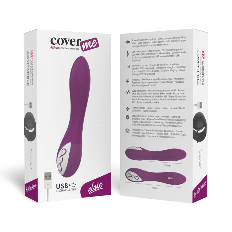 COVERME - ELSIE KOMPATIBEL MIT WATCHME WIRELESS TECHNOLOGY - Sexotim