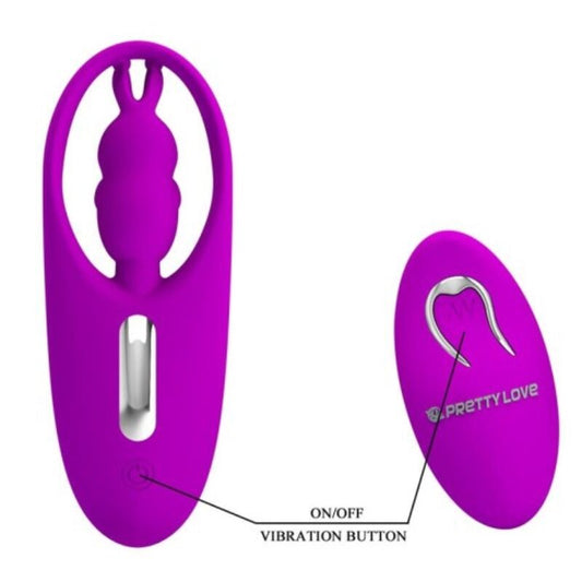PRETTY LOVE - WILD RABBIT STIMULATOR FÜR HÖSCHEN MIT FERNBEDIENUNG FLIEDER - Sexotim