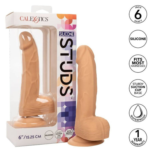 CALEXOTICS - SILIKON-NIETEN 15.24 CM HAUT - Sexotim