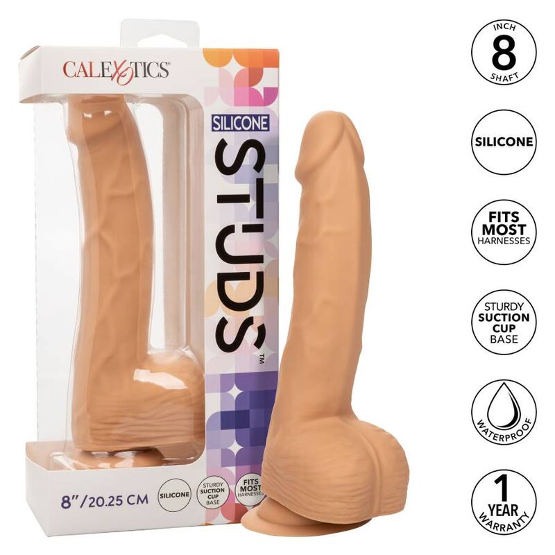 CALEXOTICS - SILIKON-NIETEN 20.32 CM HAUT - Sexotim