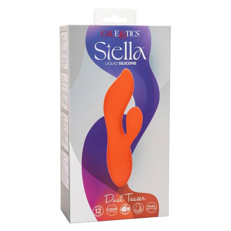 CALEXOTICS - STELLA DUAL TEASER ORANGE - Sexotim