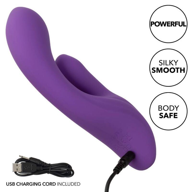 CALEXOTICS - STELLA DUAL PLEASER VIOLET - Sexotim