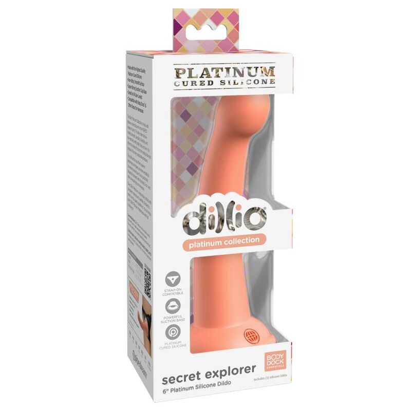 DILLIO - SECRET EXPLORER 15,24 CM ORANGE - Sexotim