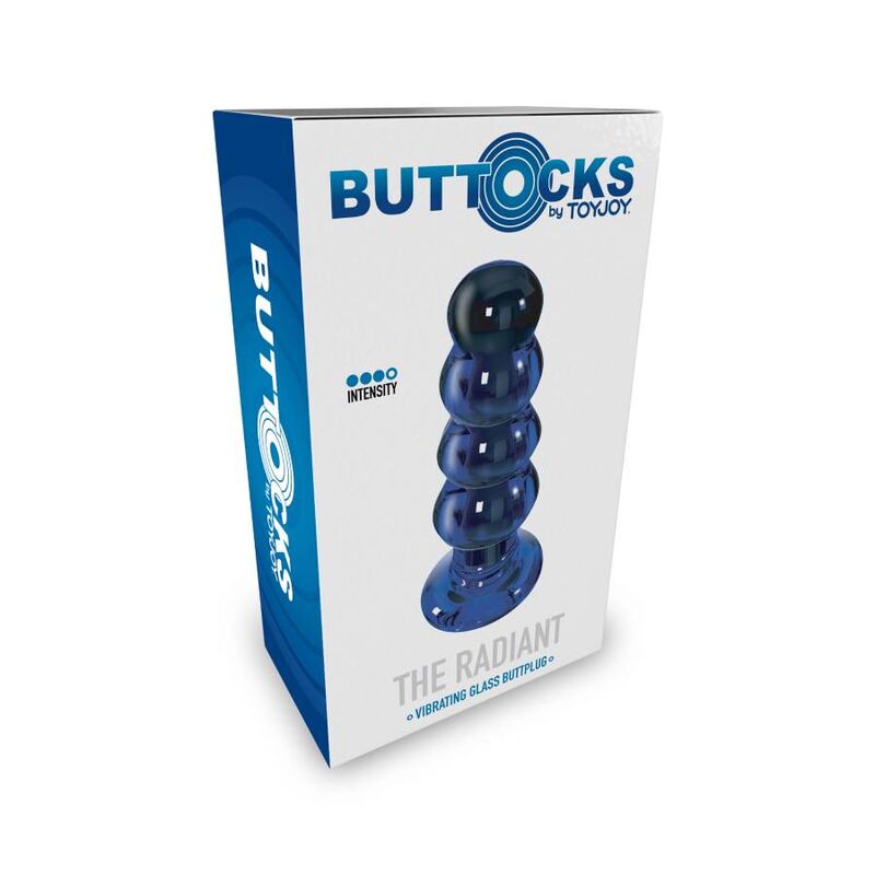 TOYJOY - BUTTOCKS DER STRAHLENDE GLAS-BUTTPLUG - Sexotim