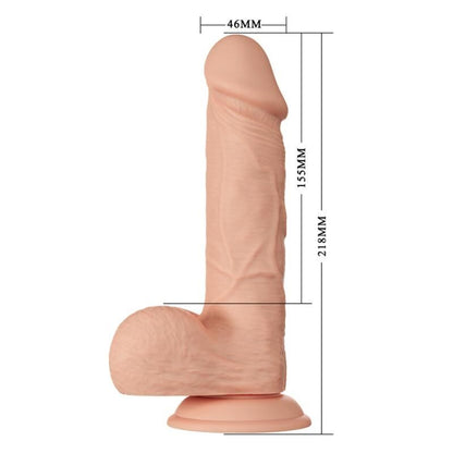 BAILE - SCHÖNE BEGEGNUNG BAHAMUT FLEXIBLER REALISTISCHER DILDO 21.8 CM NATÜRLICH - Sexotim