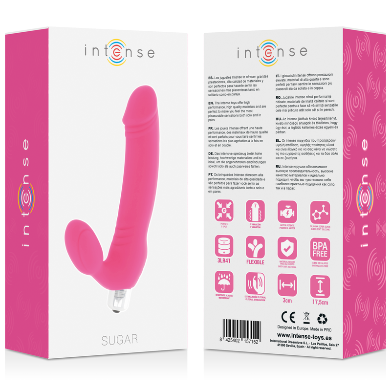 INTENSE - ZUCKER, SIEBEN GESCHWINDIGKEITEN, SILIKON FUSHSIA - Sexotim