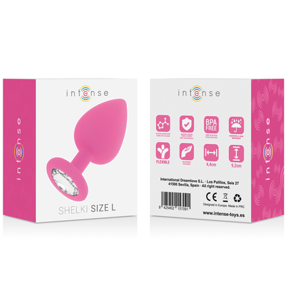 INTENSE - SHELKI L PLUG ANAL FUCHSIA - Sexotim