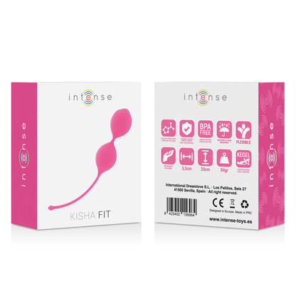 INTENSE - KISHA FIT SILIKON KEGEL FUCHSIA - Sexotim