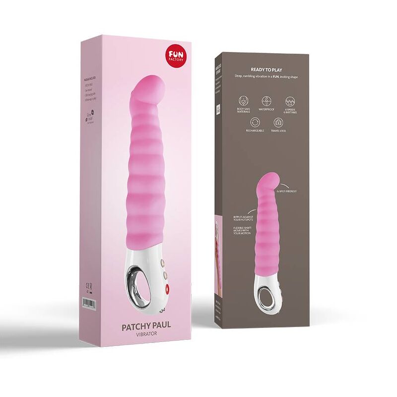 FUN FACTORY - PATCHY PAUL G5 G-SPOT-VIBRATOR CANDY ROSE - Sexotim