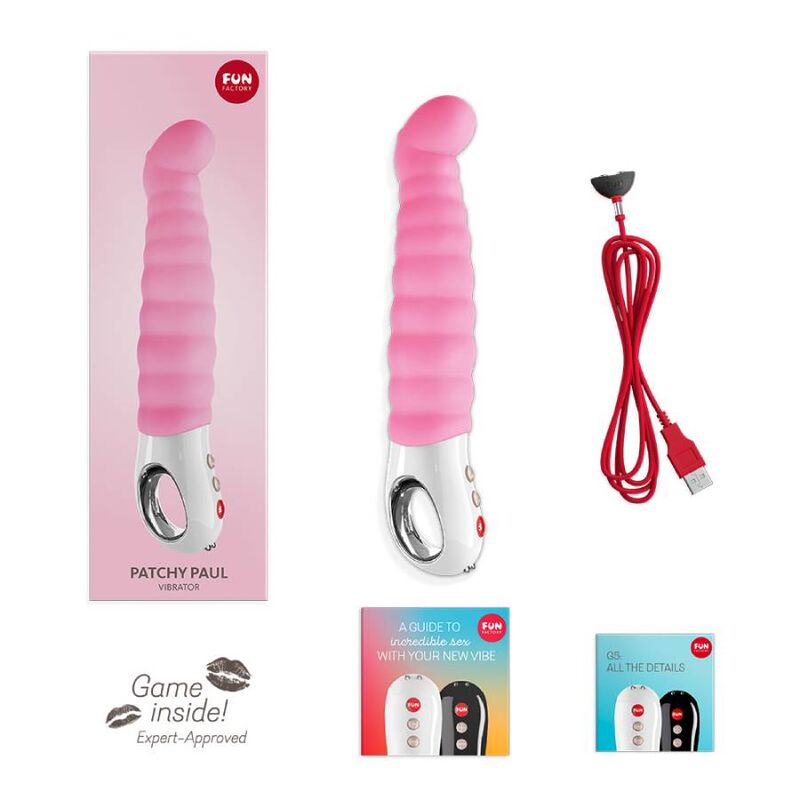 FUN FACTORY - PATCHY PAUL G5 G-SPOT-VIBRATOR CANDY ROSE - Sexotim