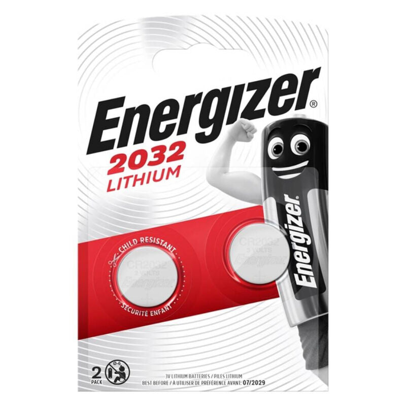 ENERGIZER - BATTERIE LITHIUM TASTE CR2032 3V 2 EINHEIT - Sexotim