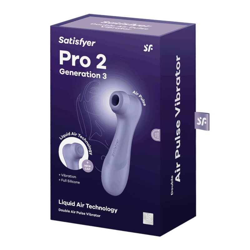 SATISFYER - PRO 2 GENERATION 3 LIQUID AIR TECHNOLOGY WEINROT - Sexotim