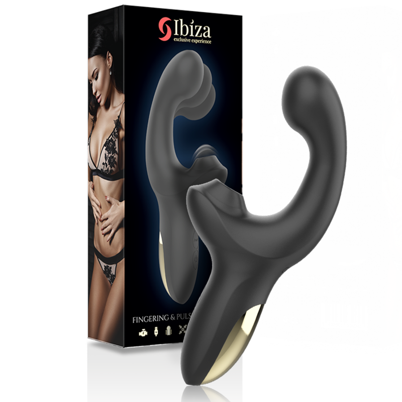 IBIZA - FINGER- UND PULSIERENDER VIBRATOR - Sexotim