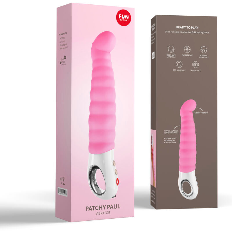 FUN FACTORY - PATCHY PAUL G5 G-SPOT-VIBRATOR CANDY ROSE - Sexotim