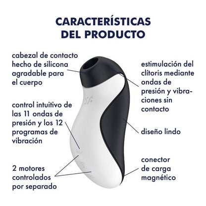 SATISFYER - ORCA AIR PULSE STIMULATOR + VIBRATION - Sexotim