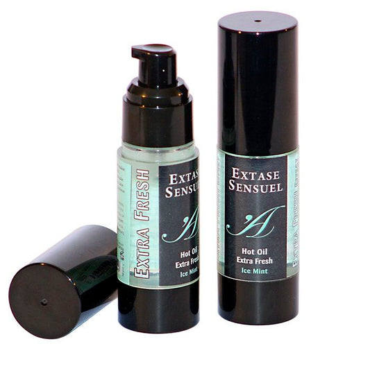 EXTASE SENSUAL - MASSAGEÖL MIT EXTRA FRISCHEM EIS EFFEKT 30 ML - Sexotim