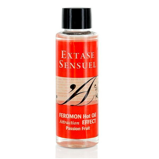 EXTASE SENSUAL - MASSAGEÖL MIT WRMEEFFEKT UND PASSIONSFRUCHT PHEROMONEN 100 ML - Sexotim