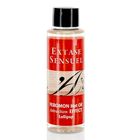 EXTASE SENSUAL - MASSAGEÖL MIT WRMEEFFEKT UND PIRULET PHEROMONEN 100 ML - Sexotim