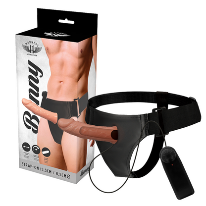 HARNESS ATTRACTION - RNES HOLLOW BENNY MIT VIBRATOR 15 CM -O- 4.5 CM - Sexotim