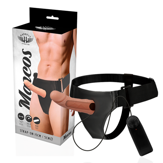 HARNESS ATTRACTION - RNES HOHLRAHMEN MIT VIBRATOR 15 CM -O- 5 CM - Sexotim