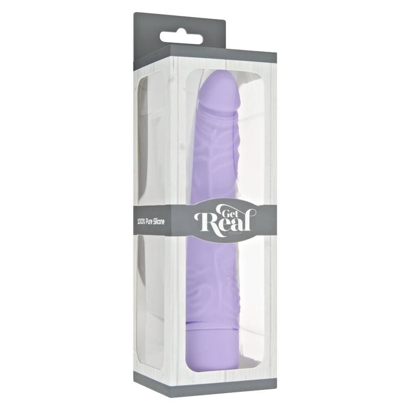 GET REAL - KLASSISCHER SCHLANKER VIBRATOR LILA - Sexotim