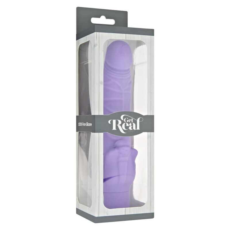 GET REAL - KLASSISCHER STIM-VIBRATOR LILA - Sexotim