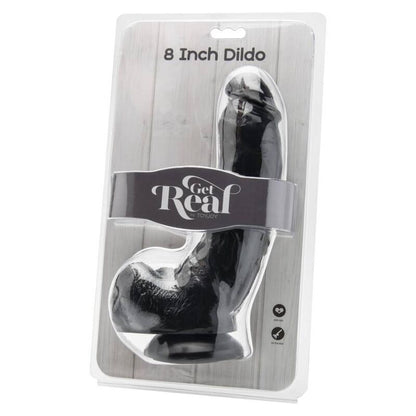 GET REAL - DILDO 20,5 CM MIT KUGELN SCHWARZ - Sexotim