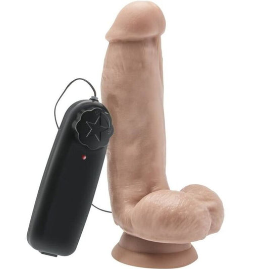 GET REAL - DILDO 12 CM MIT KUGELN VIBRATOR HAUT - Sexotim