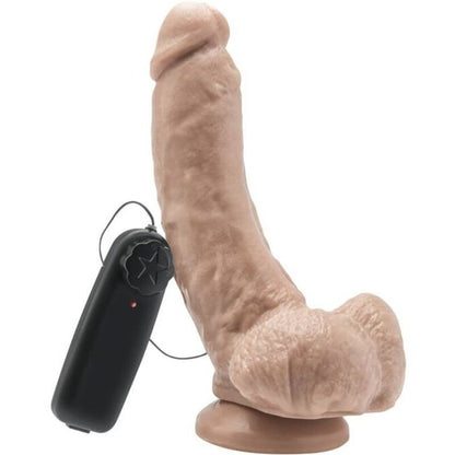 GET REAL - DILDO 20,5 CM MIT KUGELN VIBRATOR HAUT - Sexotim