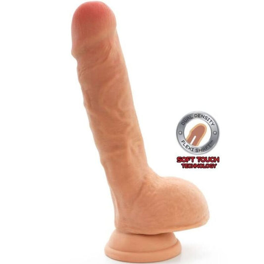 GET REAL - DUAL DENSITY DILDO 25,5 CM HOLEN HAUT - Sexotim