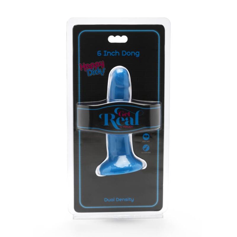 GET REAL - HAPPY DICKS DONG 12 CM BLAU - Sexotim