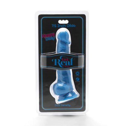 GET REAL - HAPPY DICKS 19 CM MIT BLLEN BLAU - Sexotim