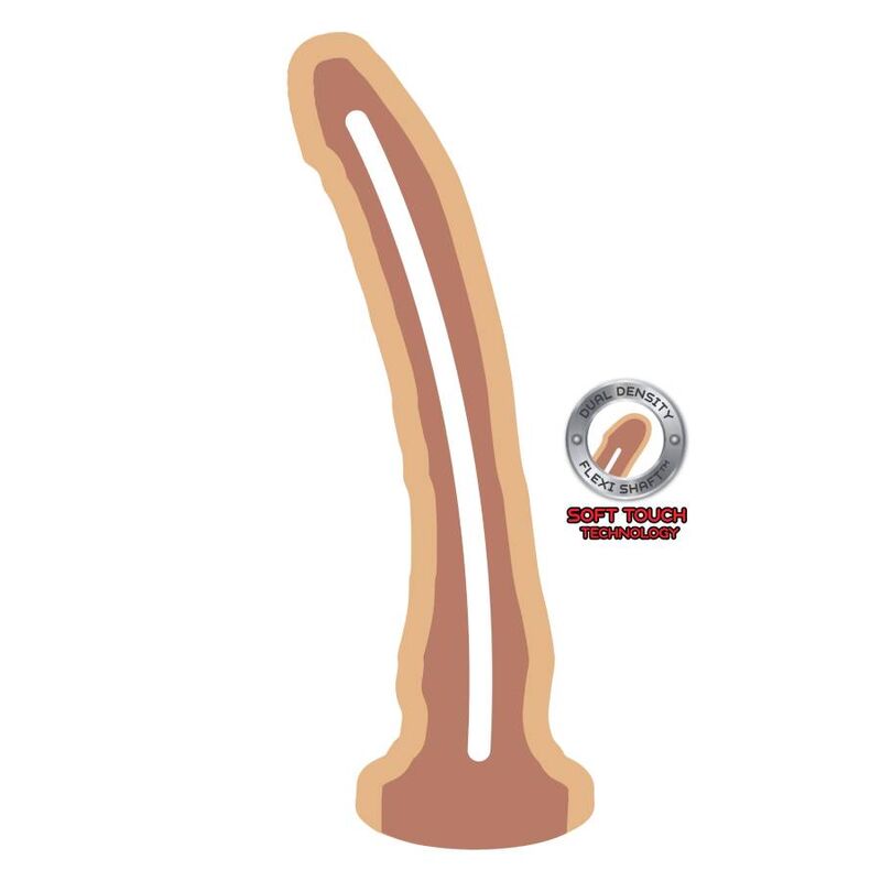 GET REAL - DUAL DENSITY DONG 20,5 CM HAUT - Sexotim