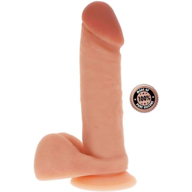 GET REAL - SILIKONDILDO 20,5 CM MIT KUGELN HAUT - Sexotim