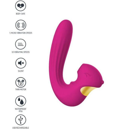 XOCOON - CELESTIAL LOVE VIBE STIMULATOR FUCHSIA - Sexotim