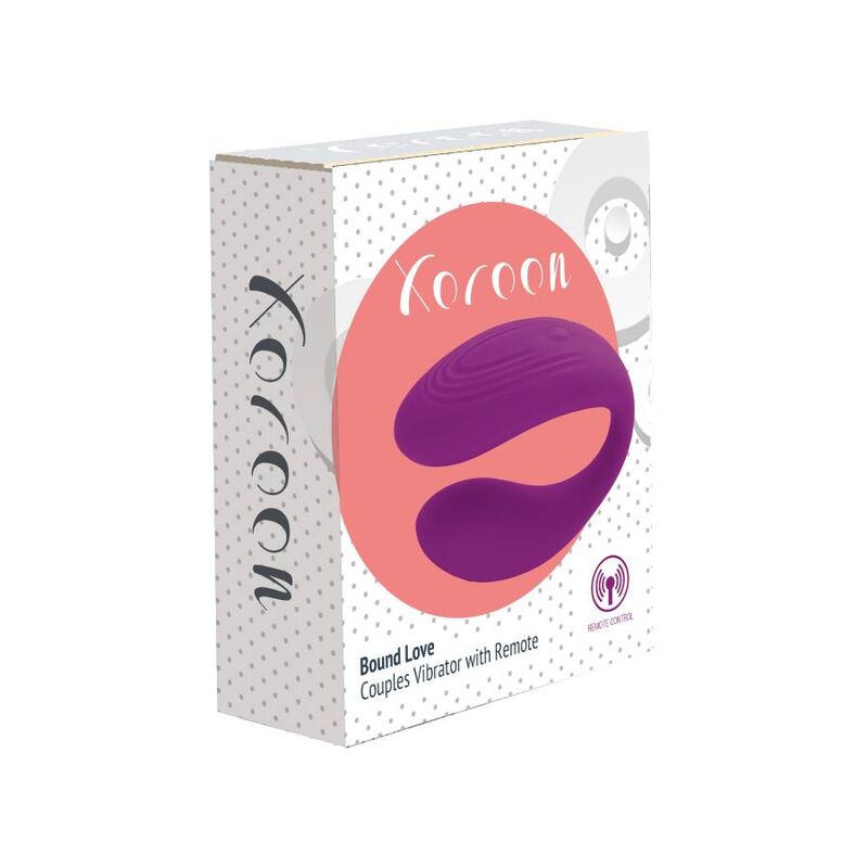 XOCOON - GEBUNDENER VIBRATOR FÜR LIEBESPAARE, LILA - Sexotim