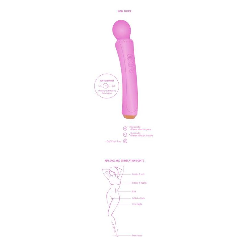 XOCOON - DER GEBOGENE STAB FUCHSIA - Sexotim