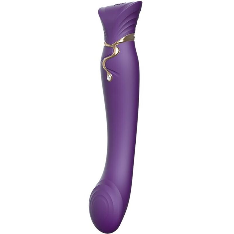 ZALO QUEEN G-SPOT PULS WAVE VIBE LILA - Sexotim