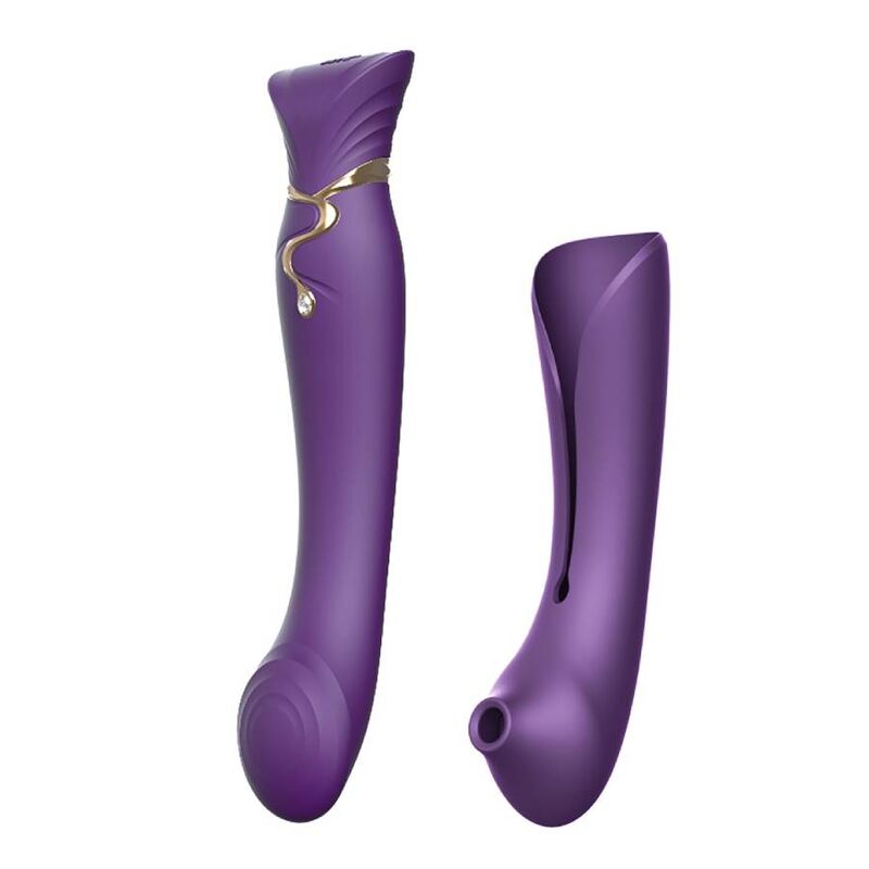 ZALO - QUEEN SET PULSE WAVE CLIT STIM LILA - Sexotim