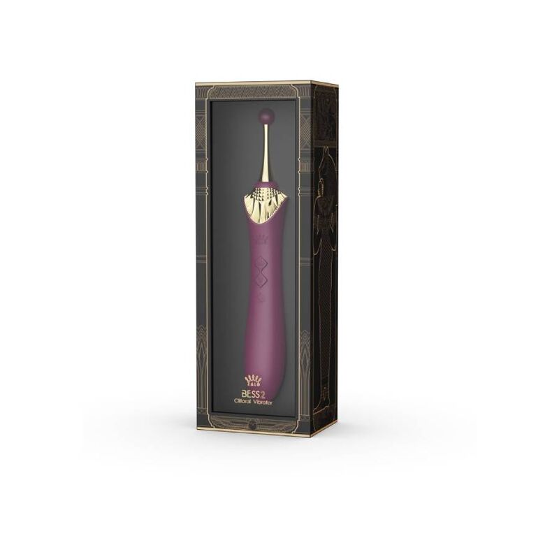 ZALO - BESS 2 CLITORAL MASSAGER PURPLE - Sexotim