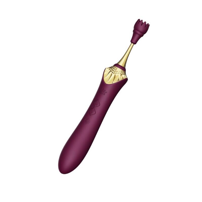 ZALO - BESS 2 CLITORAL MASSAGER PURPLE - Sexotim