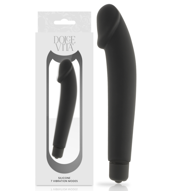 DOLCE VITA - REALISTIC BLACK SILICONE - Sexotim